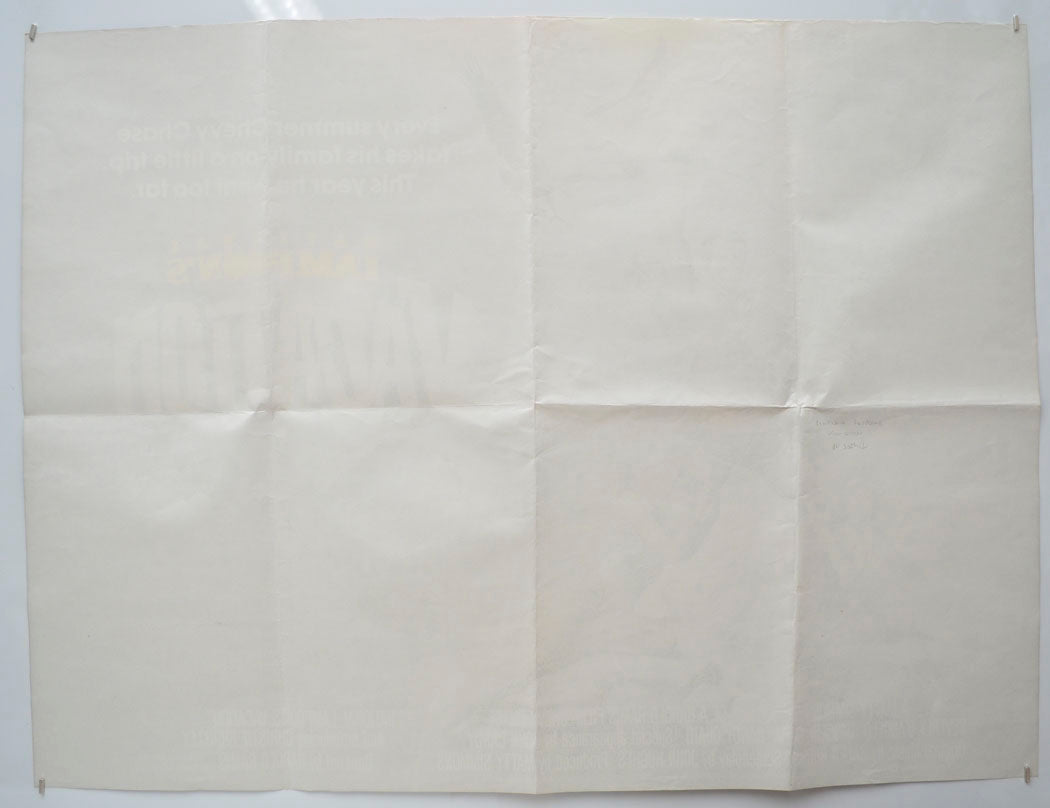 NATIONAL LAMPOON’S VACATION (Back) Cinema Quad Movie Poster