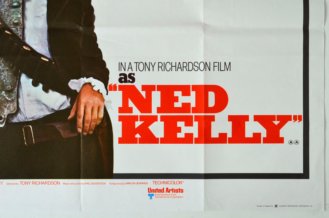 NED KELLY (Bottom Right) Cinema Quad Movie Poster