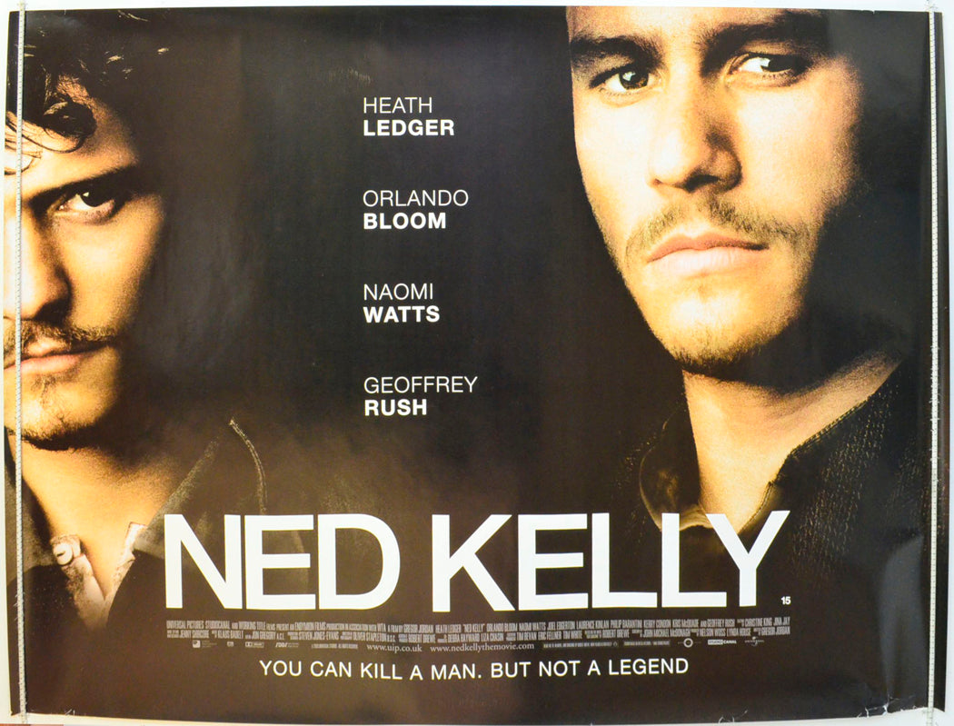 Ned Kelly Original British Quad Poster - Film Poster - Movie Poster