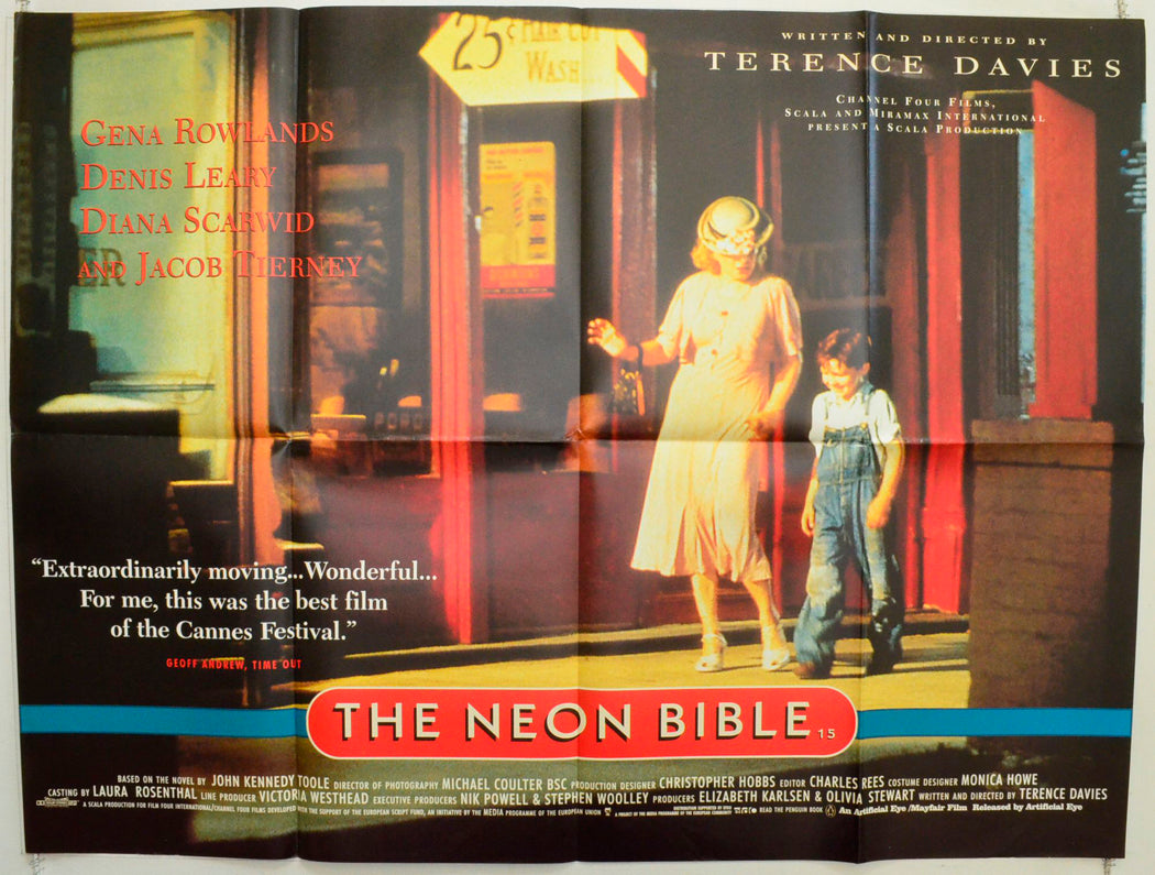 The Neon Bible Original British Quad Poster - Film Poster - Movie Poster