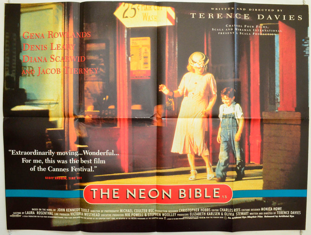 The Neon Bible Original British Quad Poster - Film Poster - Movie Poster