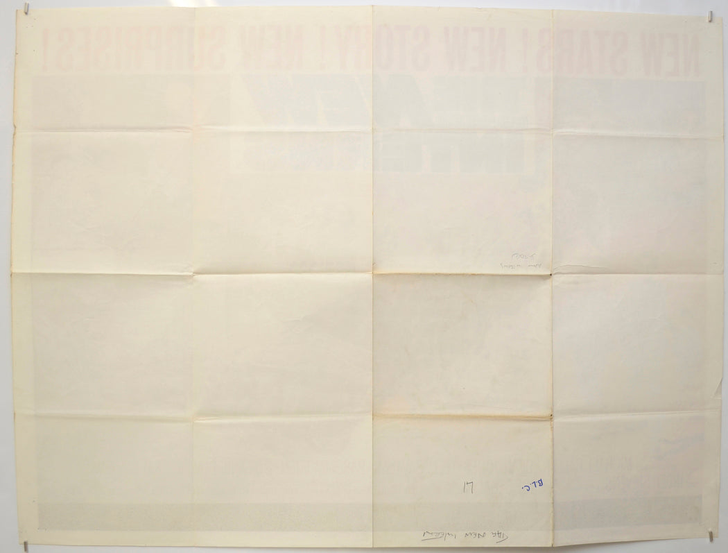 THE NEW INTERNS (Back) Cinema Quad Movie Poster