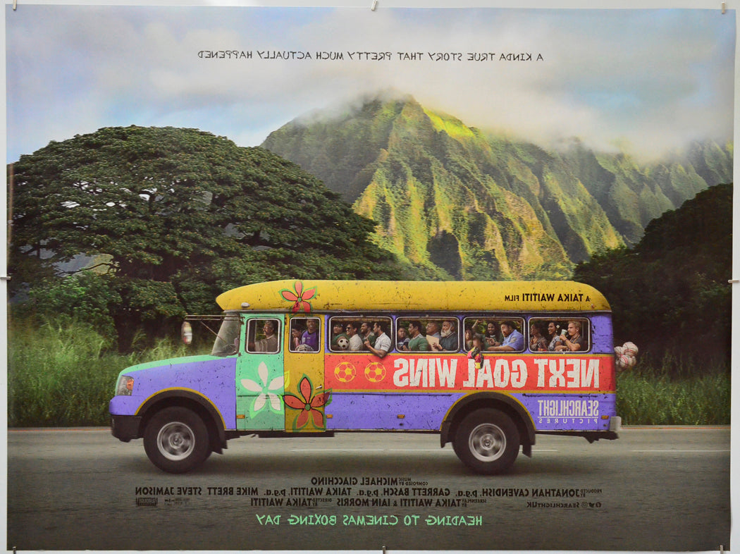 Next Goal Wins (Back) Cinema Quad Movie Poster