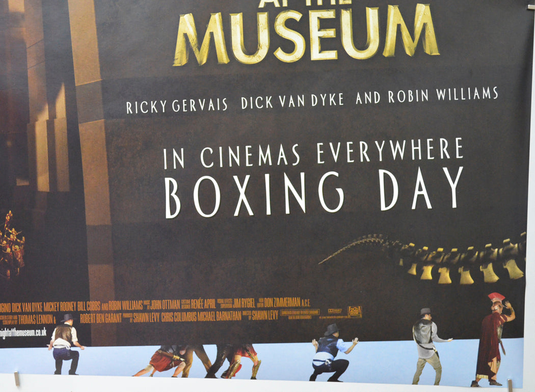NIGHT AT THE MUSEUM (Bottom Right) Cinema Quad Movie Poster