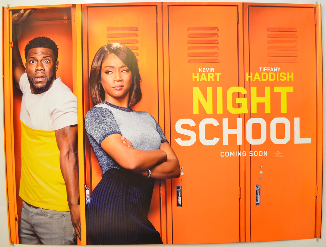 Night School (Teaser / Advance Version) Original Quad Poster - Film Poster - Movie Poster