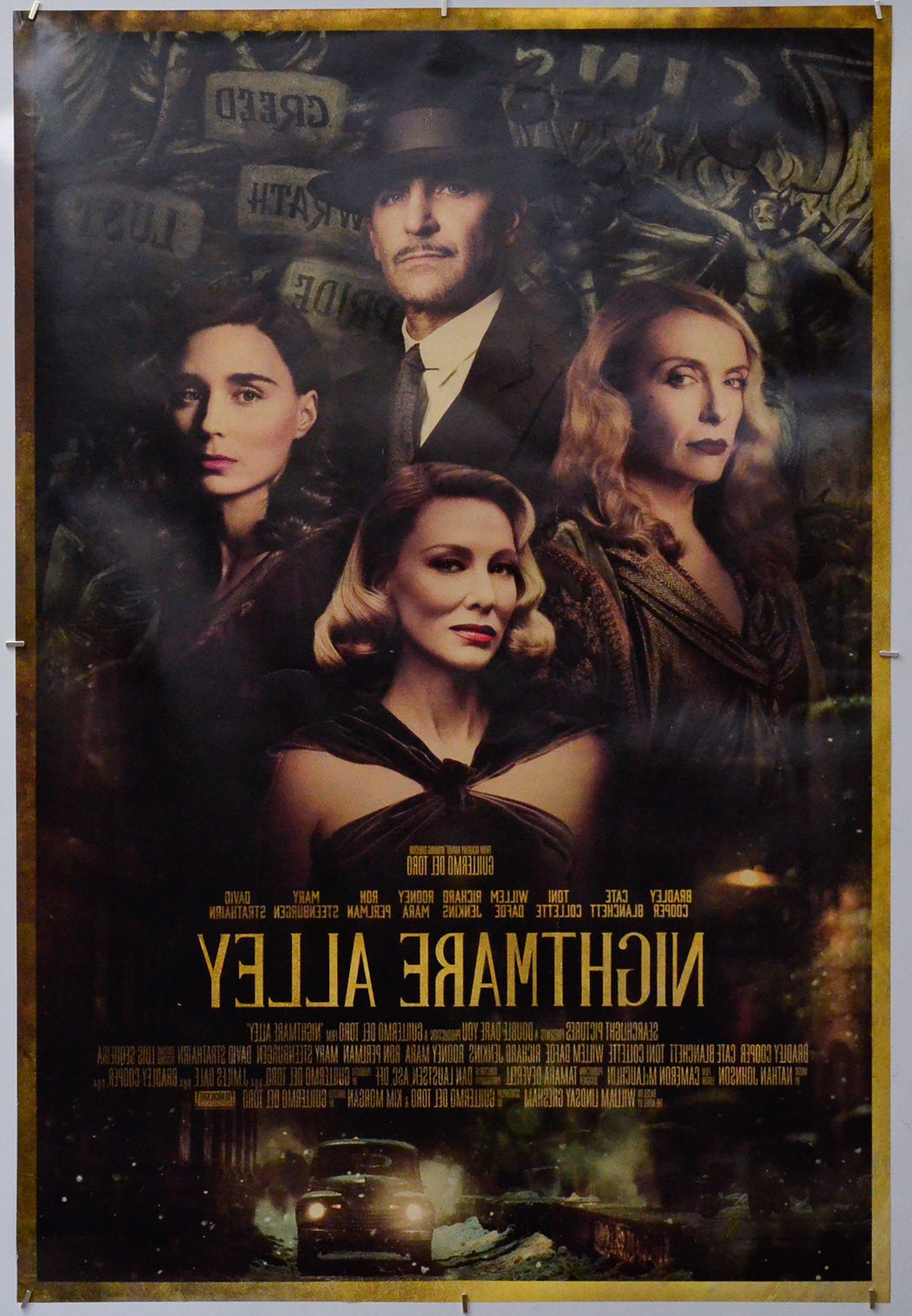 Nightmare Alley (Back) Cinema One Sheet Movie Poster