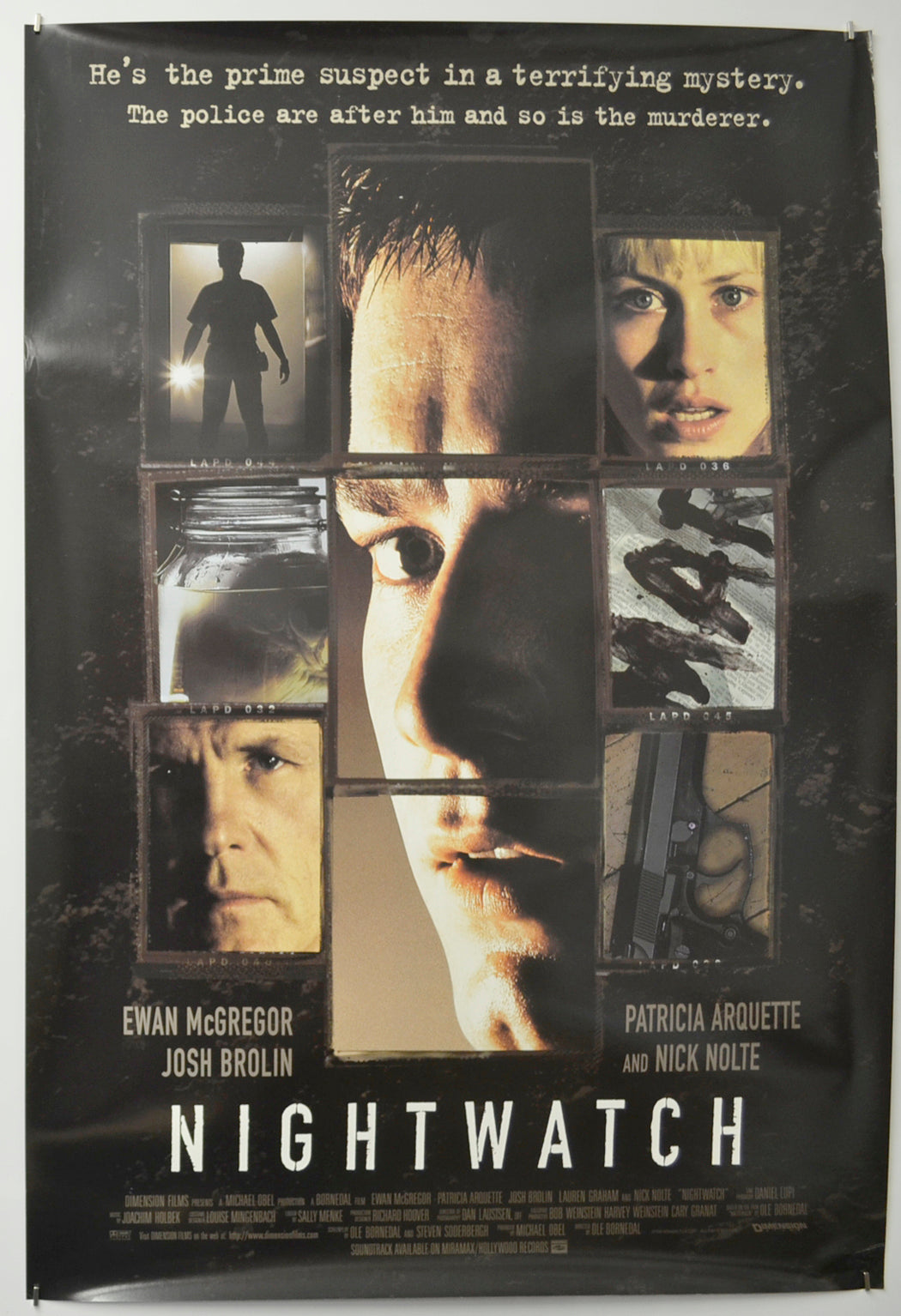 Nightwatch Original One Sheet Poster - Film Poster - Movie Poster