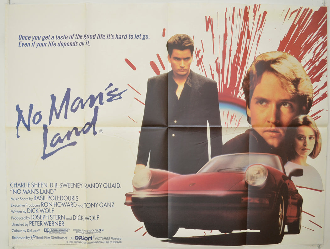 No Man's Land Original Quad Poster - Film Poster - Movie Poster