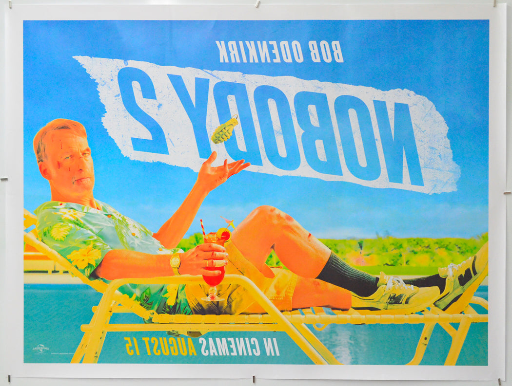 Nobody 2 (Back) Cinema Quad Movie Poster