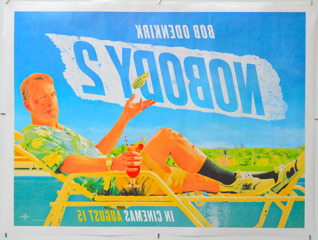 Nobody 2 (Back) Cinema Quad Movie Poster