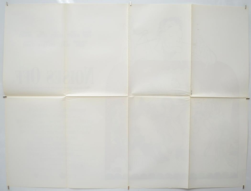 NOISES OFF (Back) Cinema Quad Movie Poster