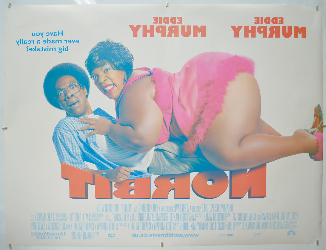 NORBIT (Back) Cinema Quad Movie Poster