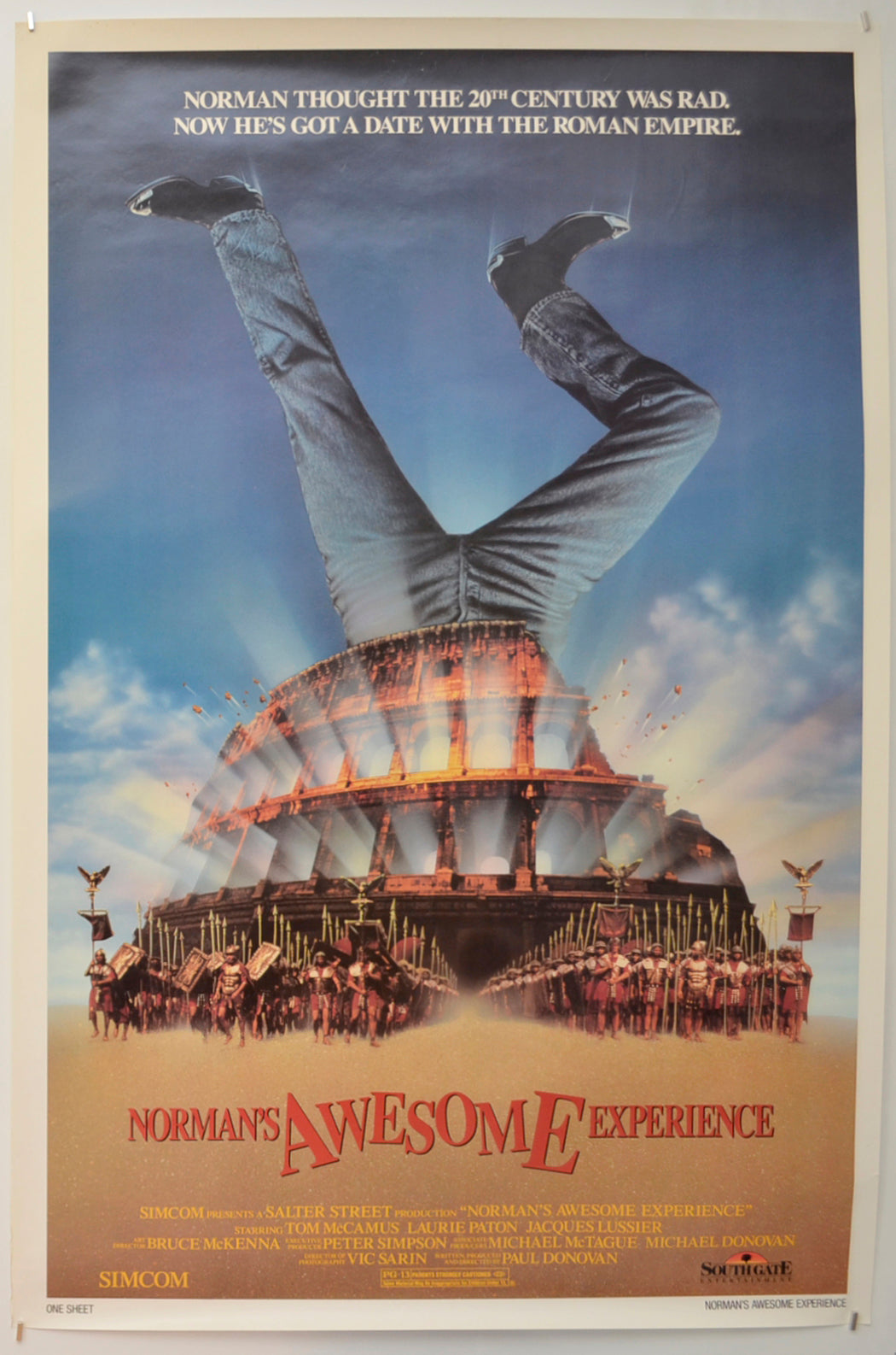 Norman's Awesome Experience (a.k.a. A Switch in Time) Original One Sheet Poster - Film Poster - Movie Poster