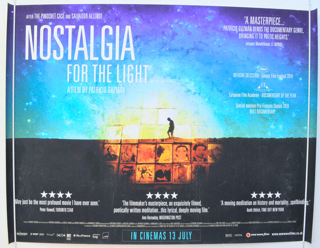 Nostalgia For The Light (a.k.a. Nostalgia De La Luz) Original British Quad Poster - Film Poster - Movie Poster