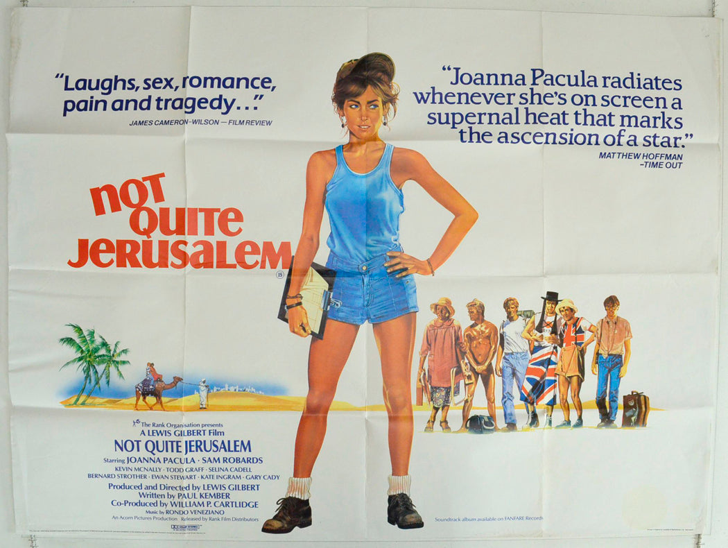 Not Quite Jerusalem Original British Quad Poster - Film Poster - Movie Poster