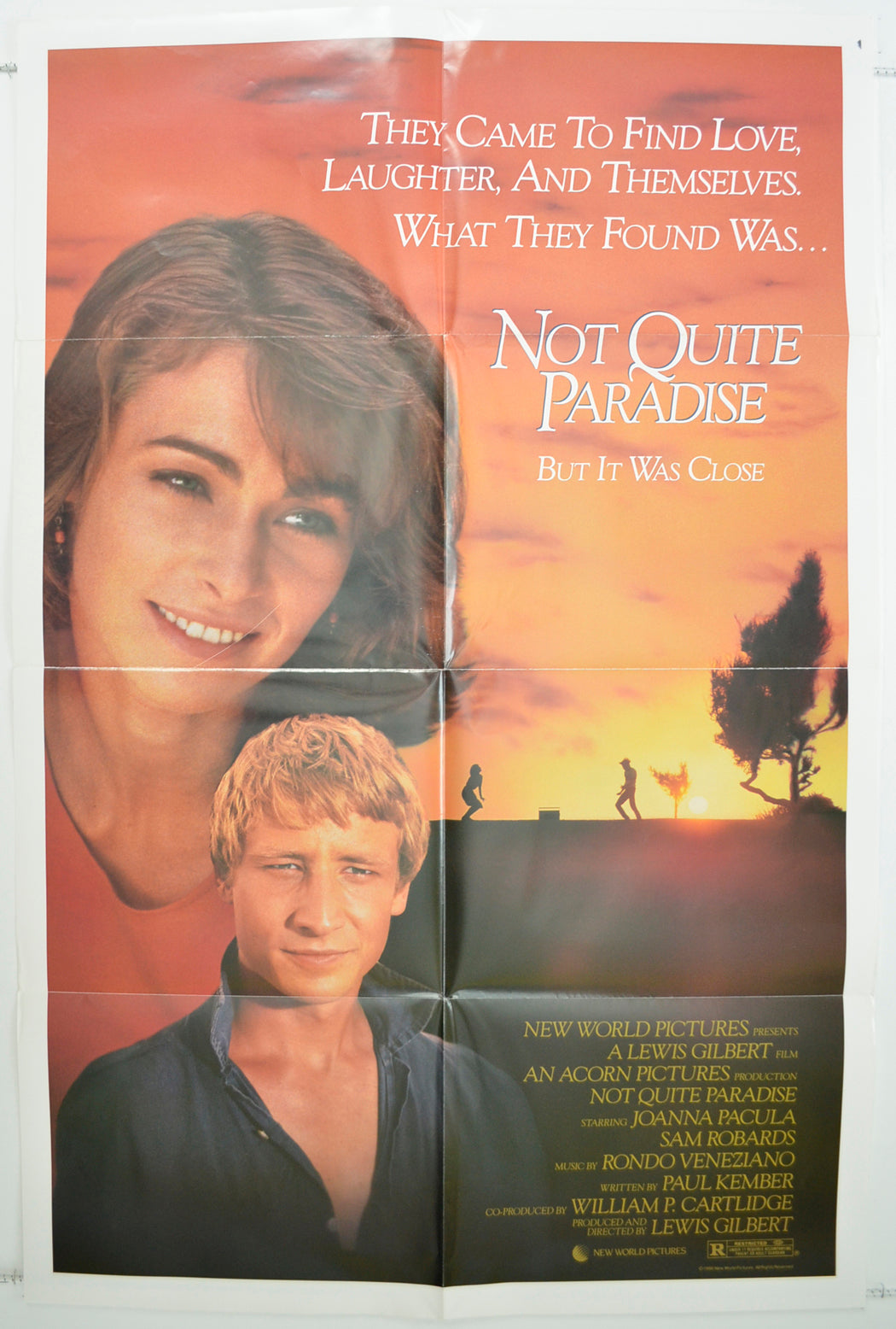 Not Quite Paradise (a.k.a. Not Quite Jerusalem) Original One Sheet Poster - Film Poster - Movie Poster