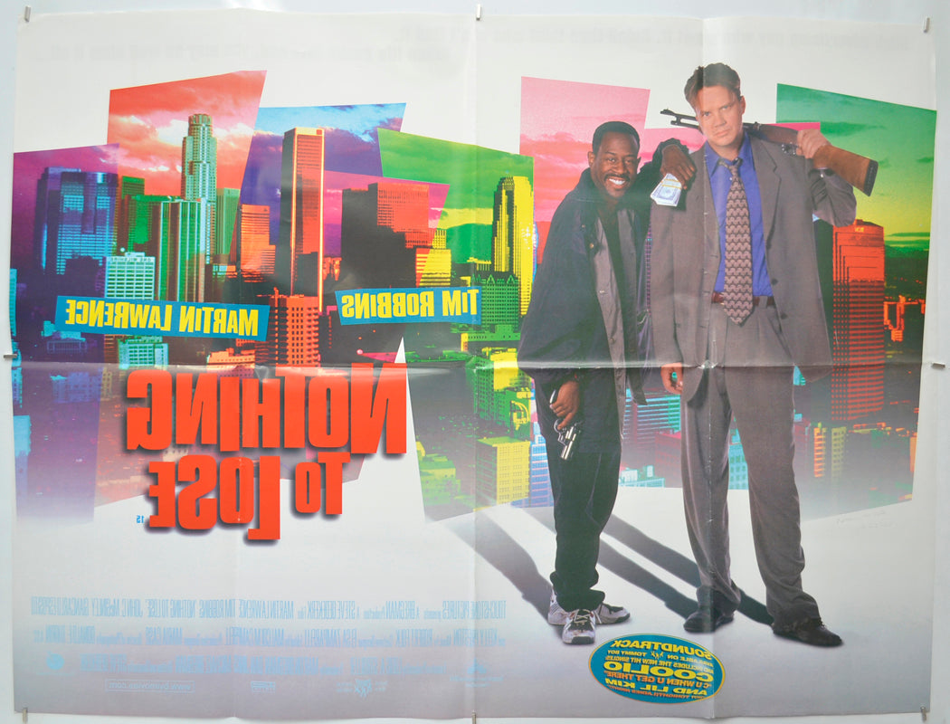 NOTHING TO LOSE (Back) Cinema Quad Movie Poster