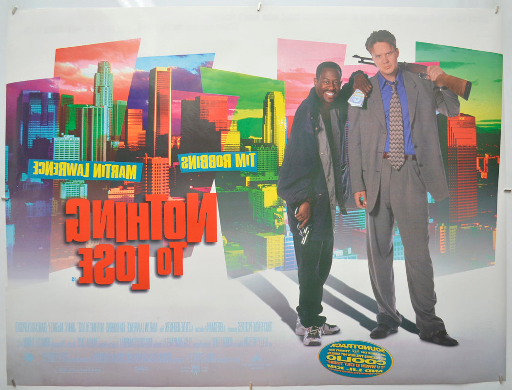 NOTHING TO LOSE (Back) Cinema Quad Movie Poster