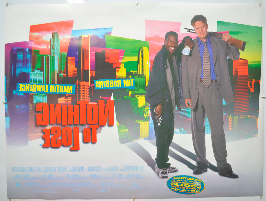 NOTHING TO LOSE (Back) Cinema Quad Movie Poster