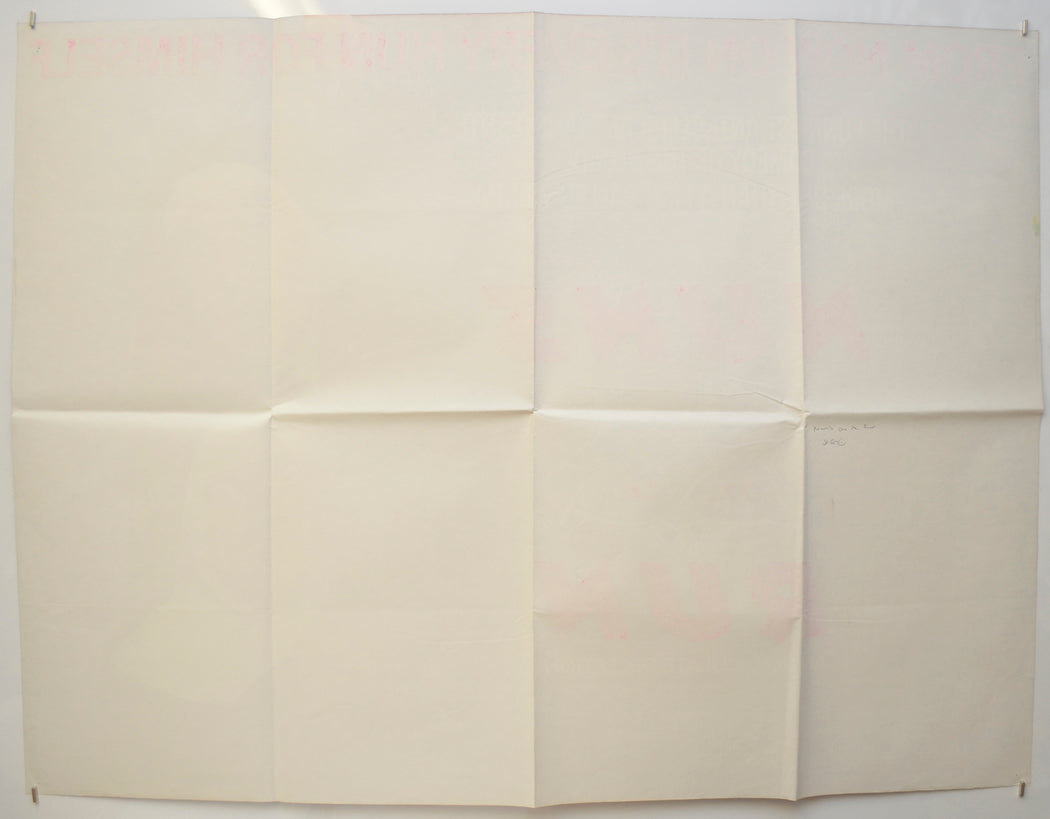 NUNS ON THE RUN (Back) Cinema Quad Movie Poster