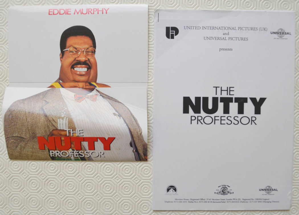 THE NUTTY PROFESSOR Original Cinema Press Kit