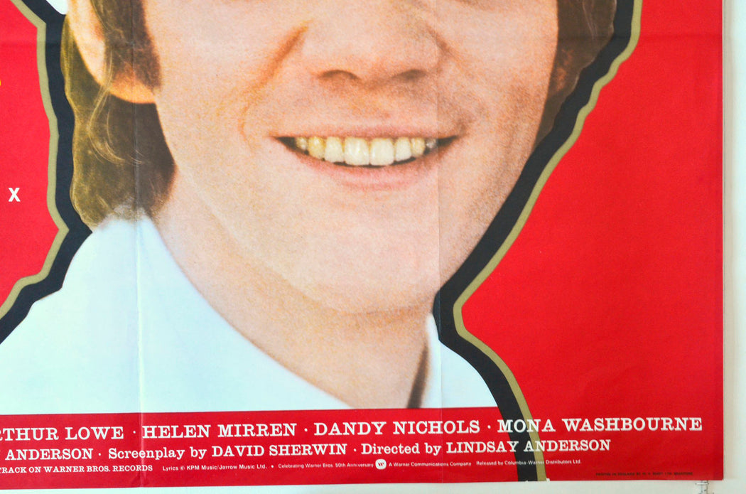 O LUCKY MAN (Bottom Right) Cinema Quad Movie Poster