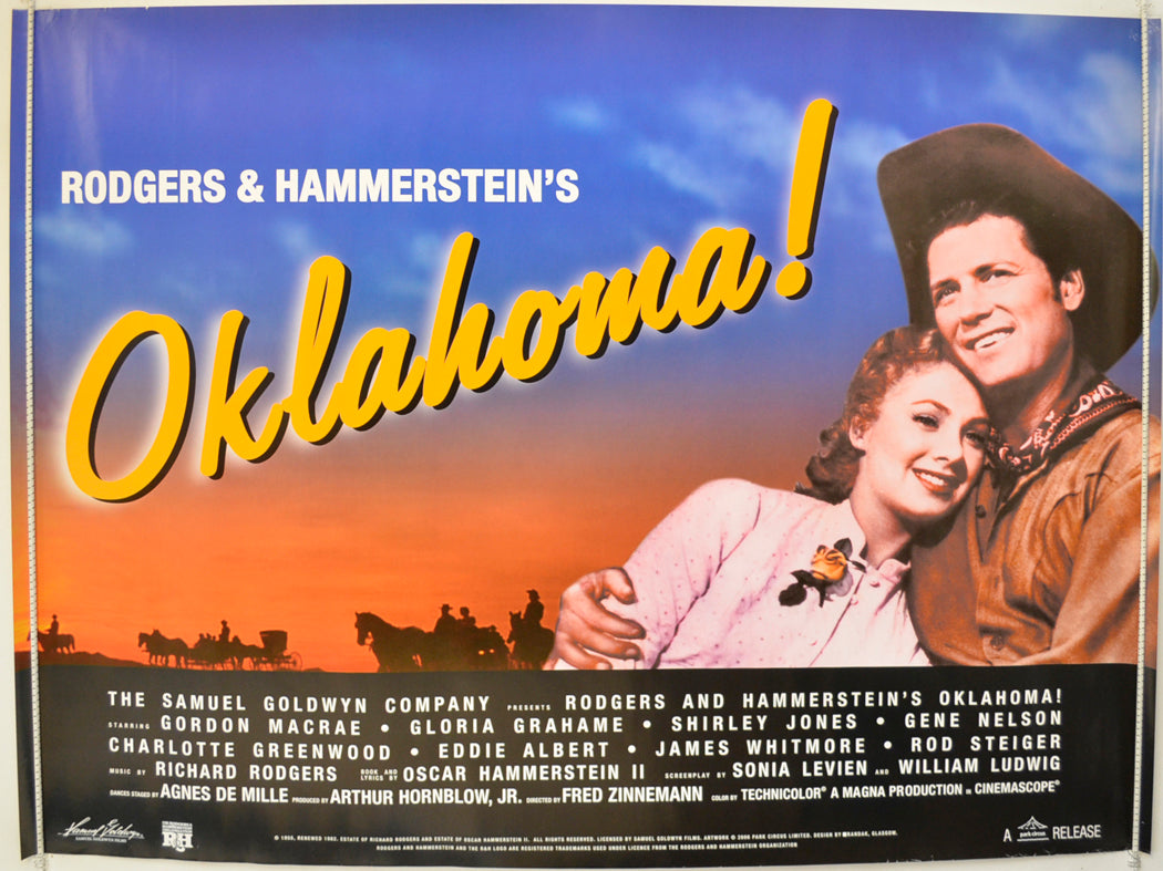 Oklahoma (2006 Park Circus re-release) Original Quad Poster - Film Poster - Movie Poster
