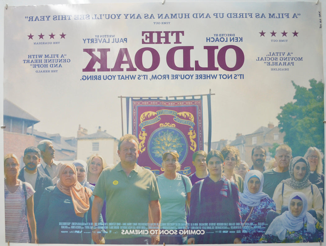 THE OLD OAK (Back) Cinema Quad Movie Poster