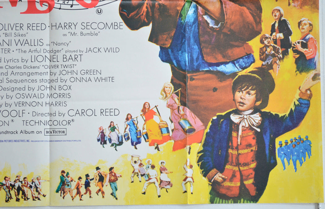 OLIVER! (Bottom Right) Cinema Quad Movie Poster