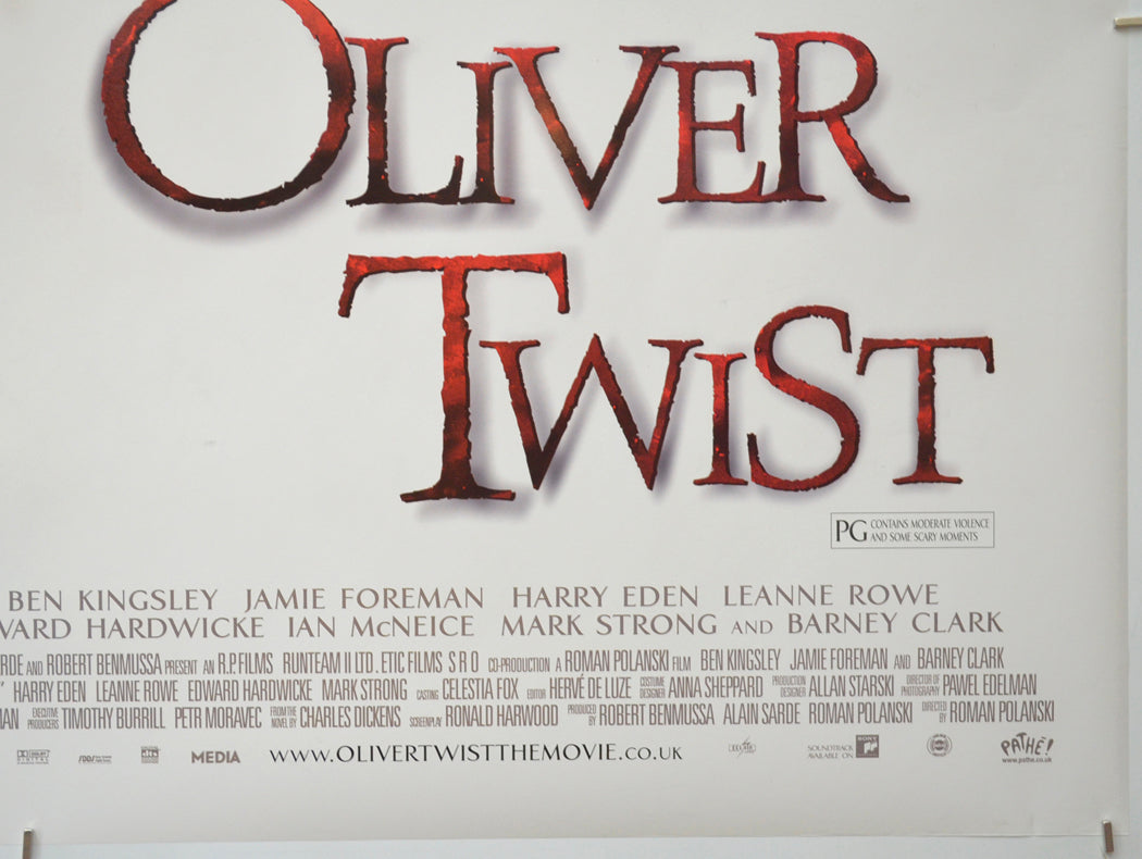 OLIVER TWIST (Bottom Right) Cinema Quad Movie Poster