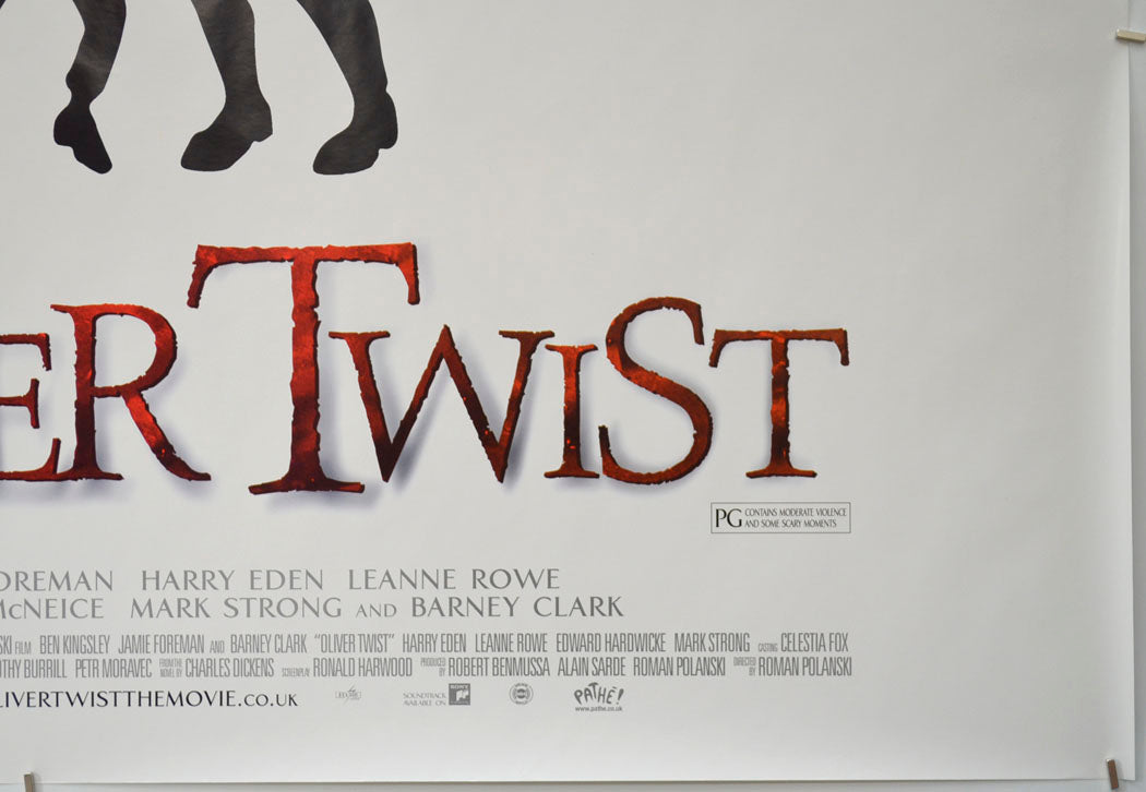 OLIVER TWIST (Bottom Right) Cinema Quad Movie Poster