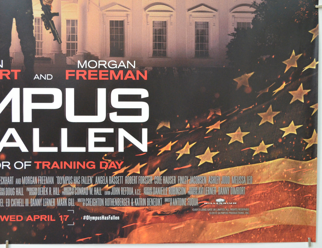OLYMPUS HAS FALLEN (Bottom Right) Cinema Quad Movie Poster