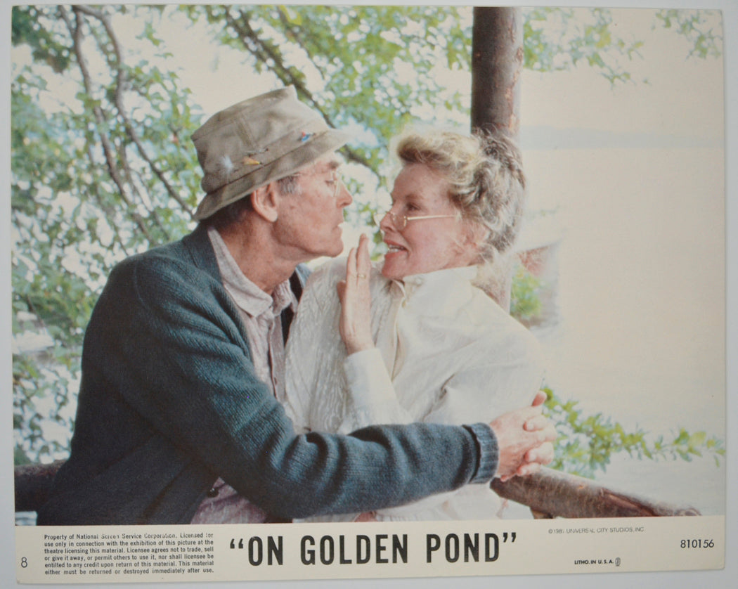 ON GOLDEN POND (Card 8) Cinema Colour FOH Stills / Lobby Cards