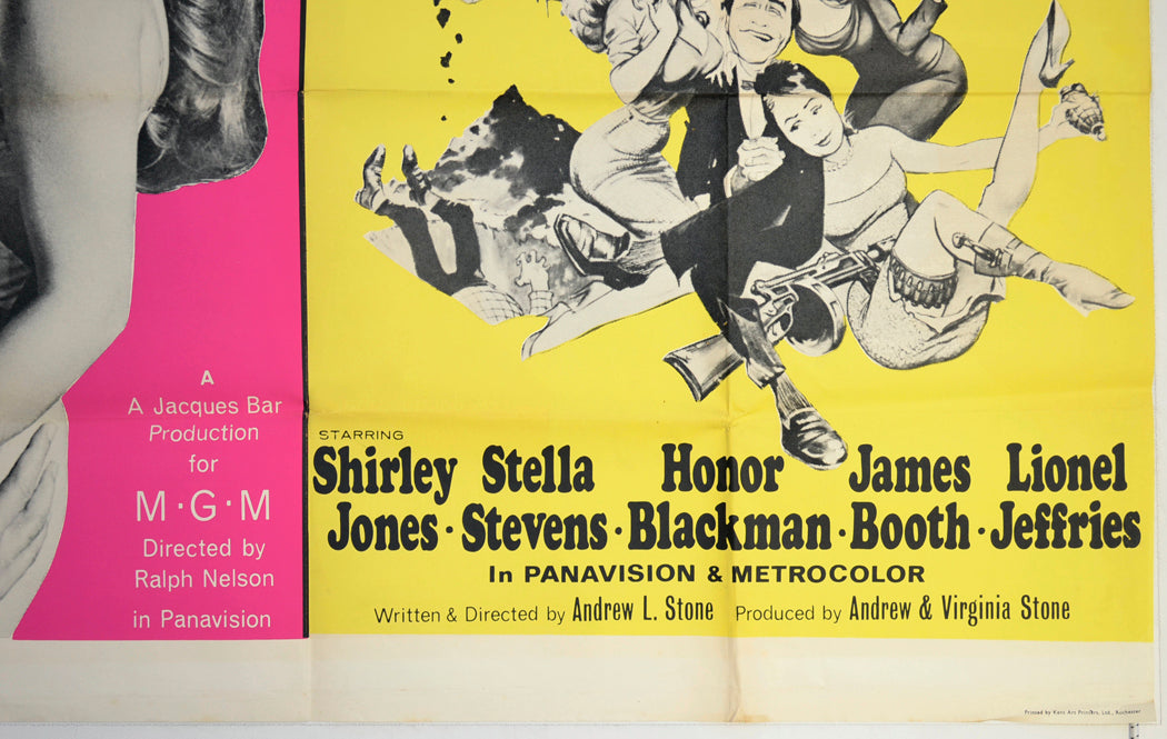 ONCE A THIEF / THE SECRET OF MY SUCCESS (Bottom Right) Cinema Quad Movie Poster