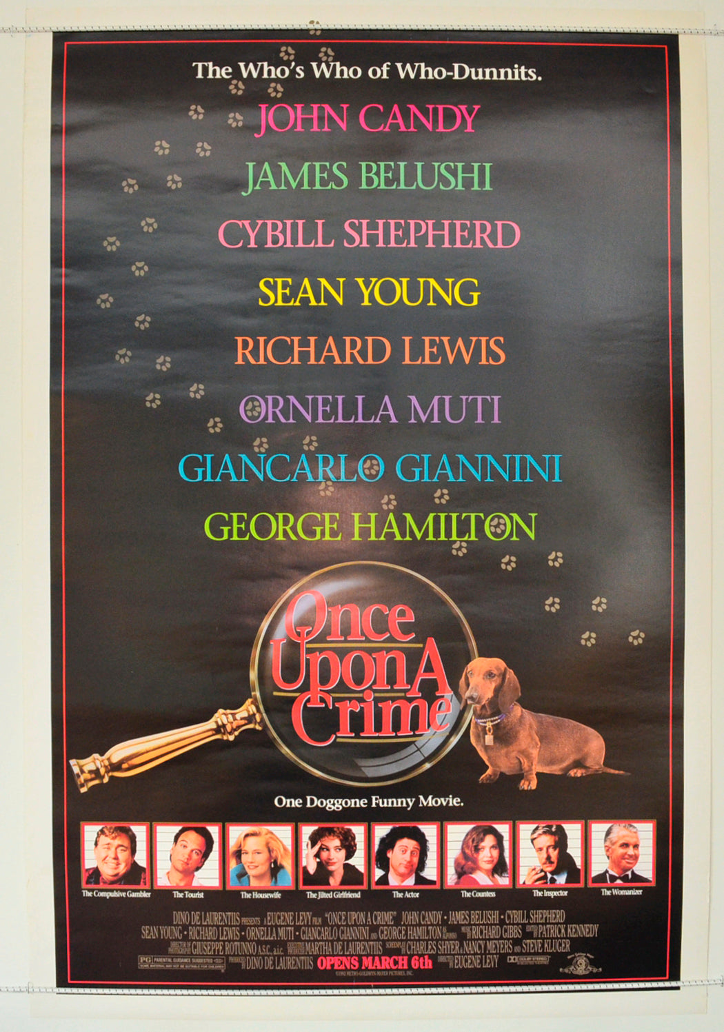 Once Upon A Crime Original One Sheet Poster - Film Poster - Movie Poster