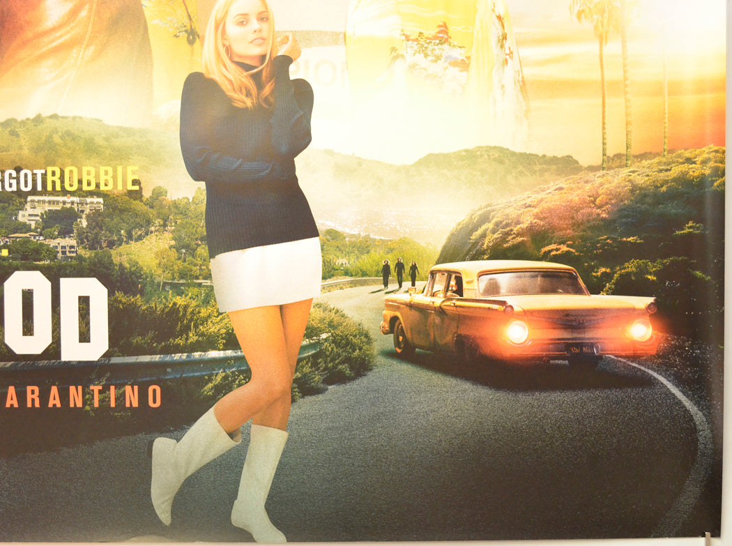ONCE UPON A TIME IN HOLLYWOOD (Bottom Right) Cinema Quad Movie Poster