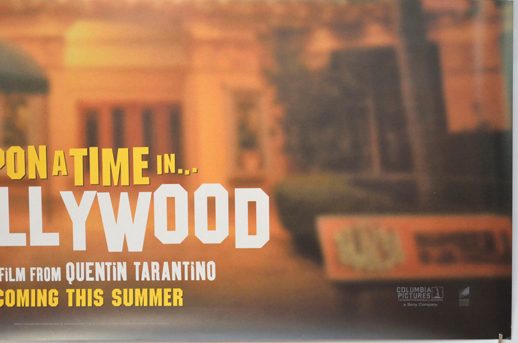 ONCE UPON A TIME IN HOLLYWOOD (Bottom Right) Cinema Quad Movie Poster