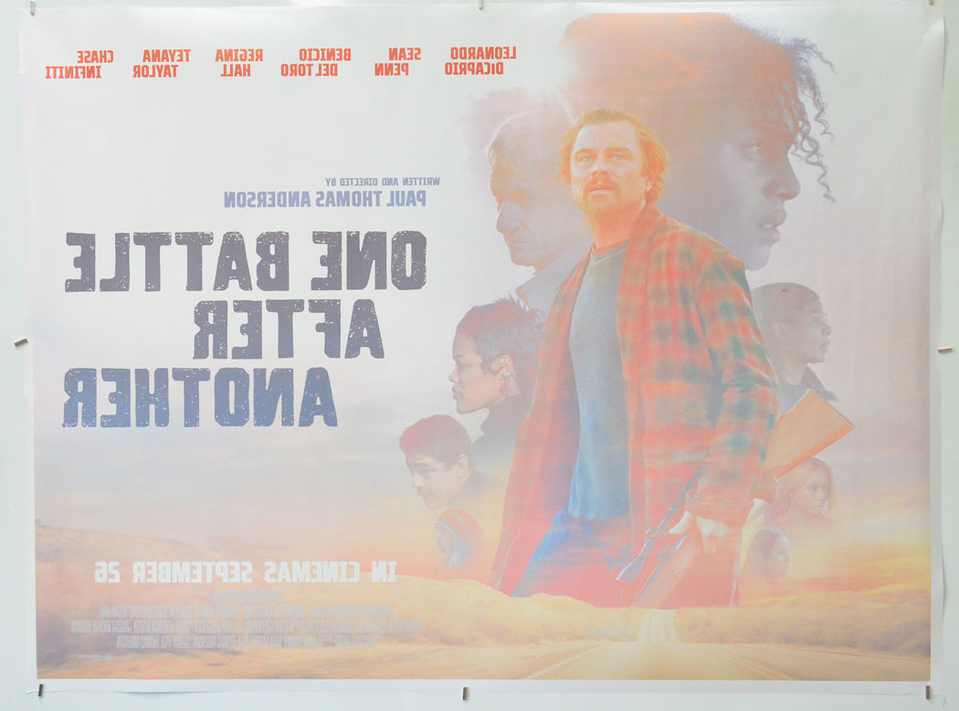 One Battle After Another (Back) Cinema Quad Movie Poster