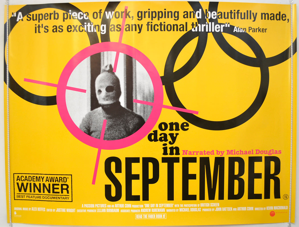 One Day In September Original Quad Poster - Film Poster - Movie Poster