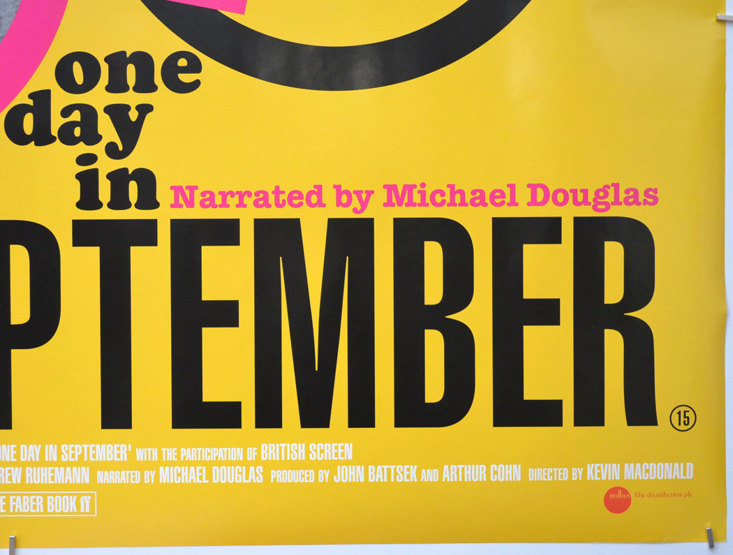 ONE DAY IN SEPTEMBER (Bottom Right) Cinema Quad Movie Poster