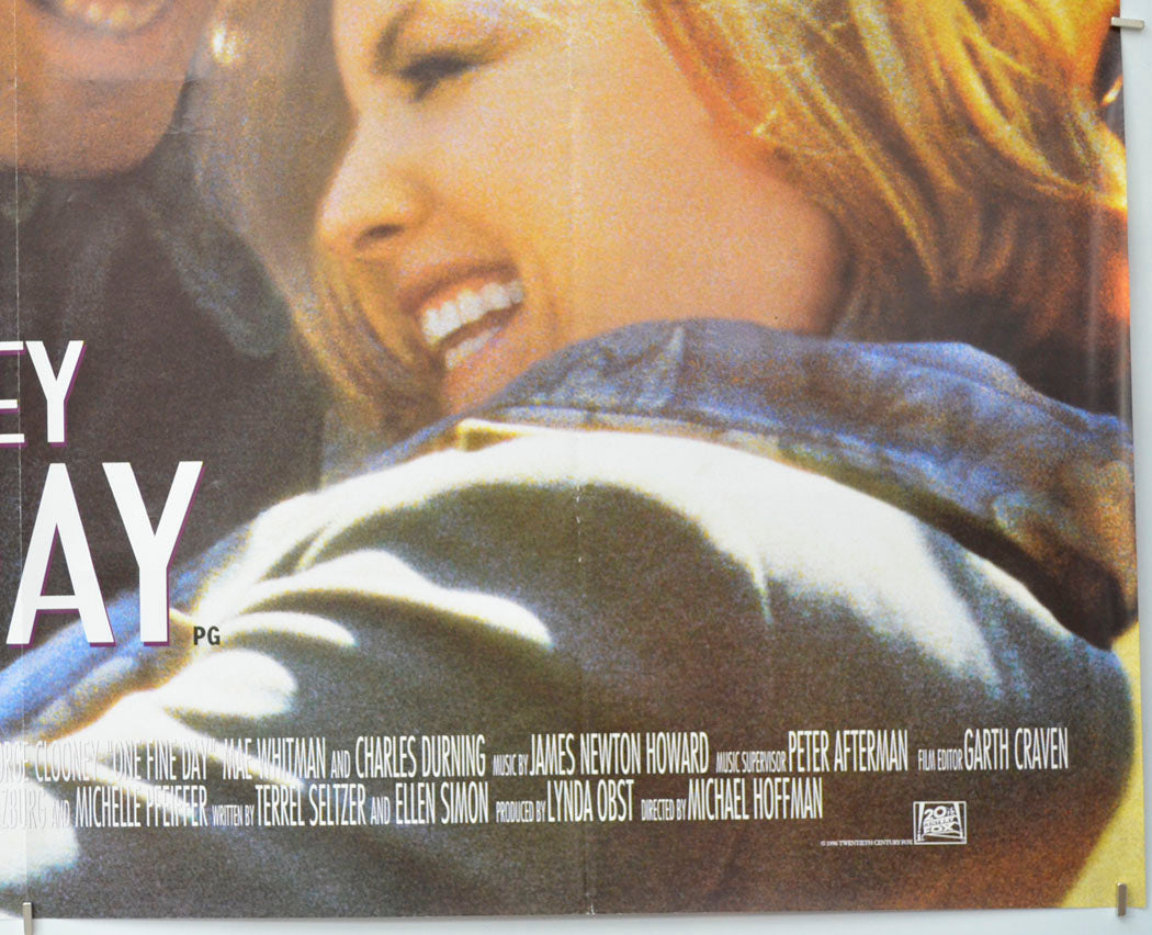 ONE FINE DAY (Bottom Right) Cinema Quad Movie Poster