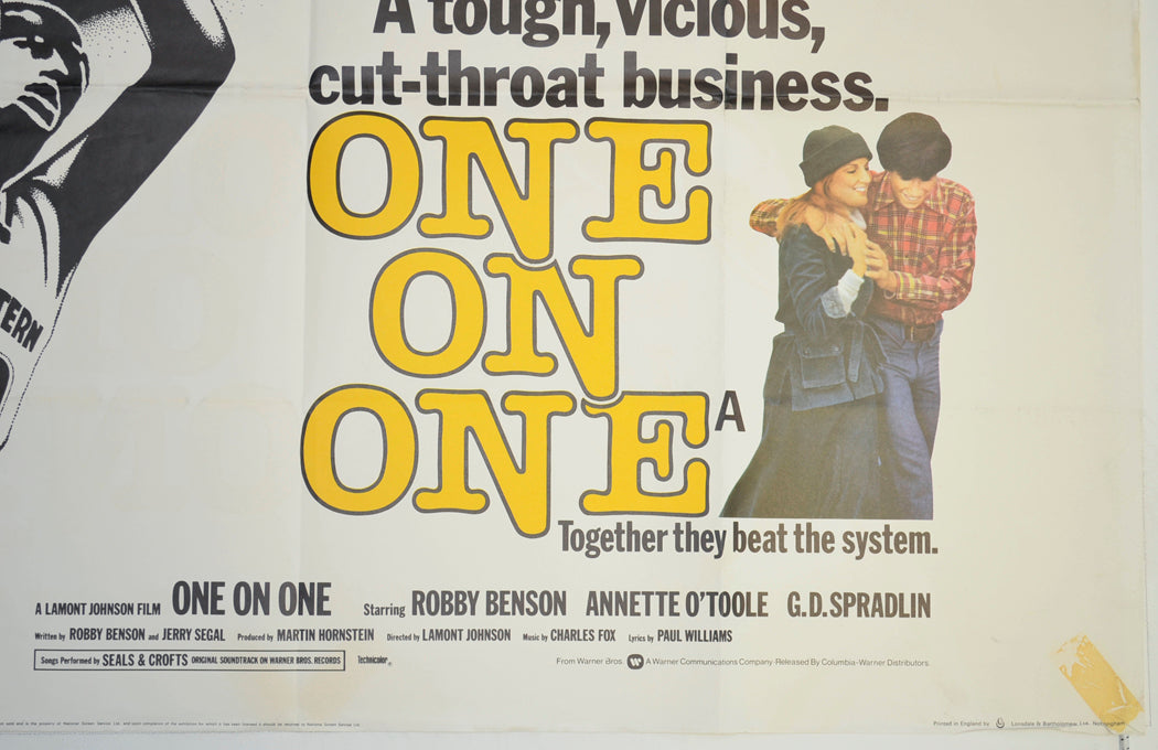 ONE ON ONE (Bottom Right) Cinema Quad Movie Poster