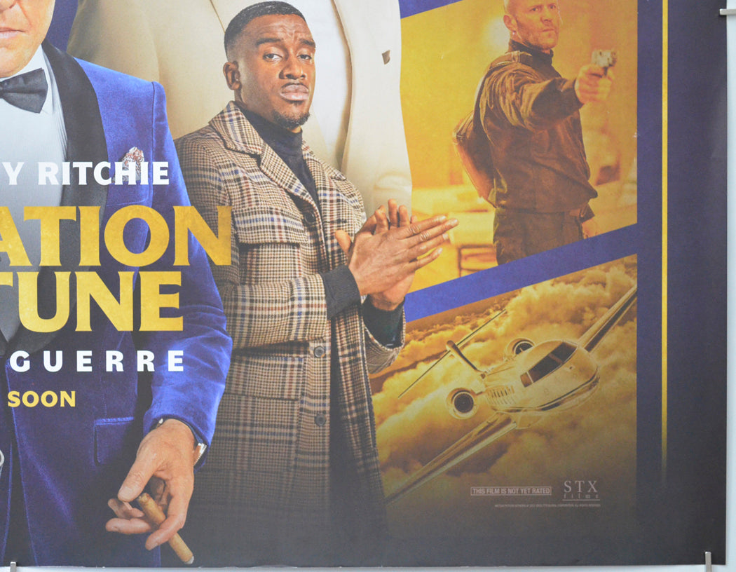 OPERATION FORTUNE: RUSE DE GUERRE (Bottom Right) Cinema Quad Movie Poster