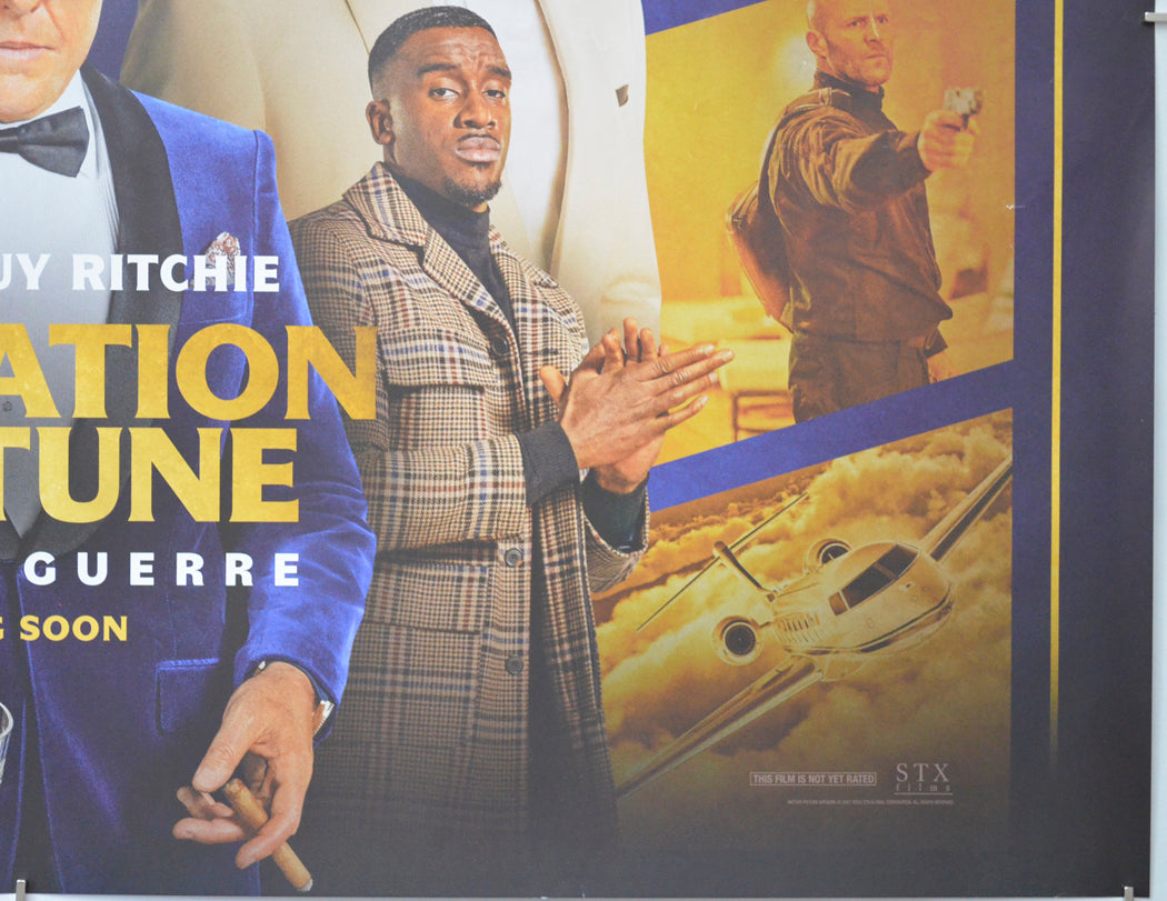 OPERATION FORTUNE: RUSE DE GUERRE (Bottom Right) Cinema Quad Movie Poster