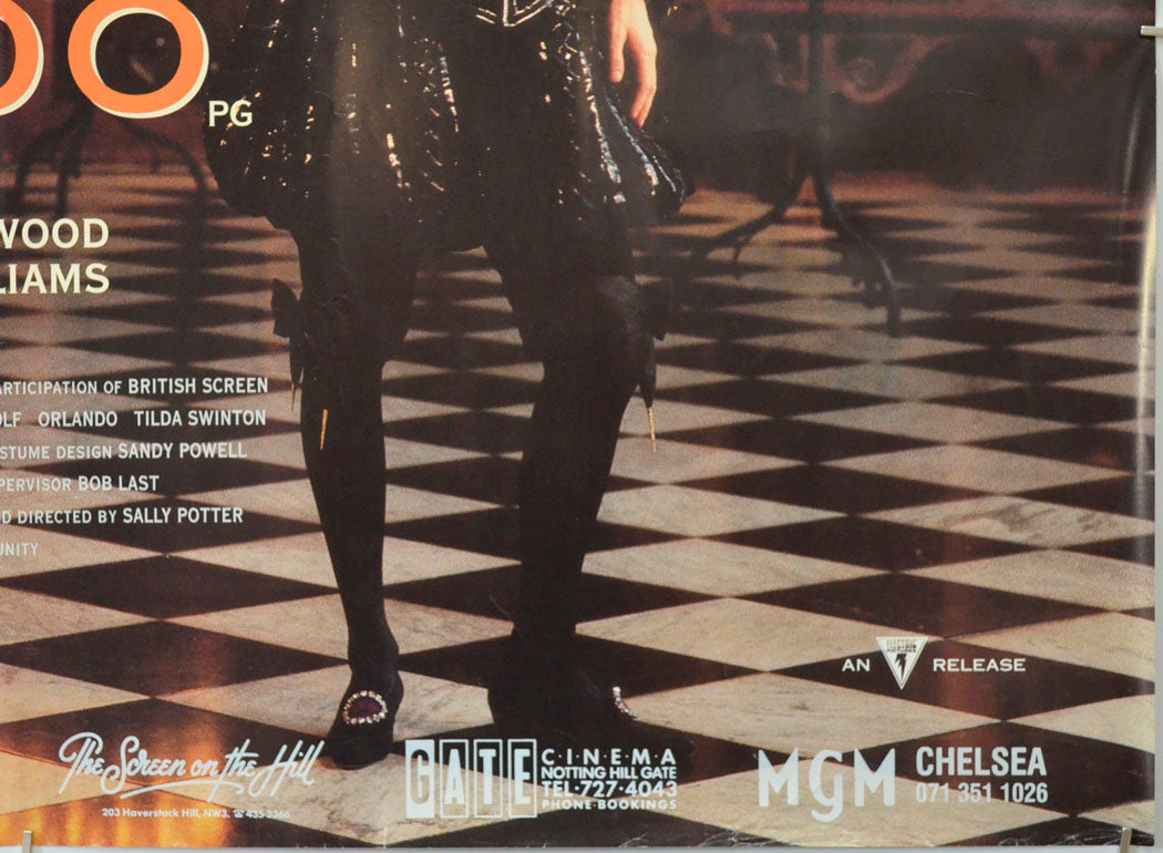 ORLANDO (Bottom Right) Cinema Quad Movie Poster