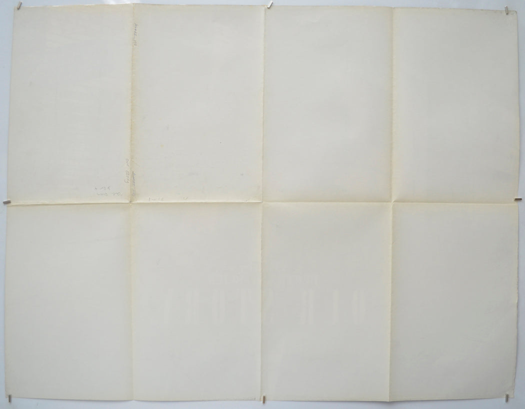 OUR STORY (Back) Cinema Quad Movie Poster