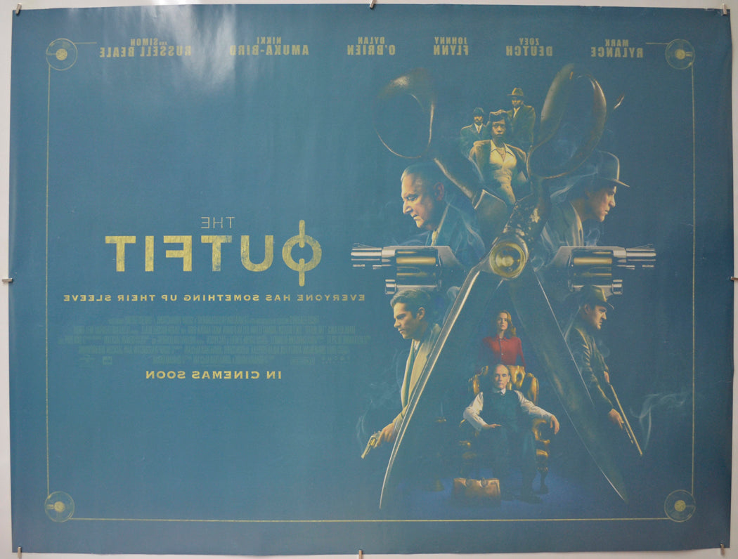 THE OUTFIT (Back) Cinema Quad Movie Poster