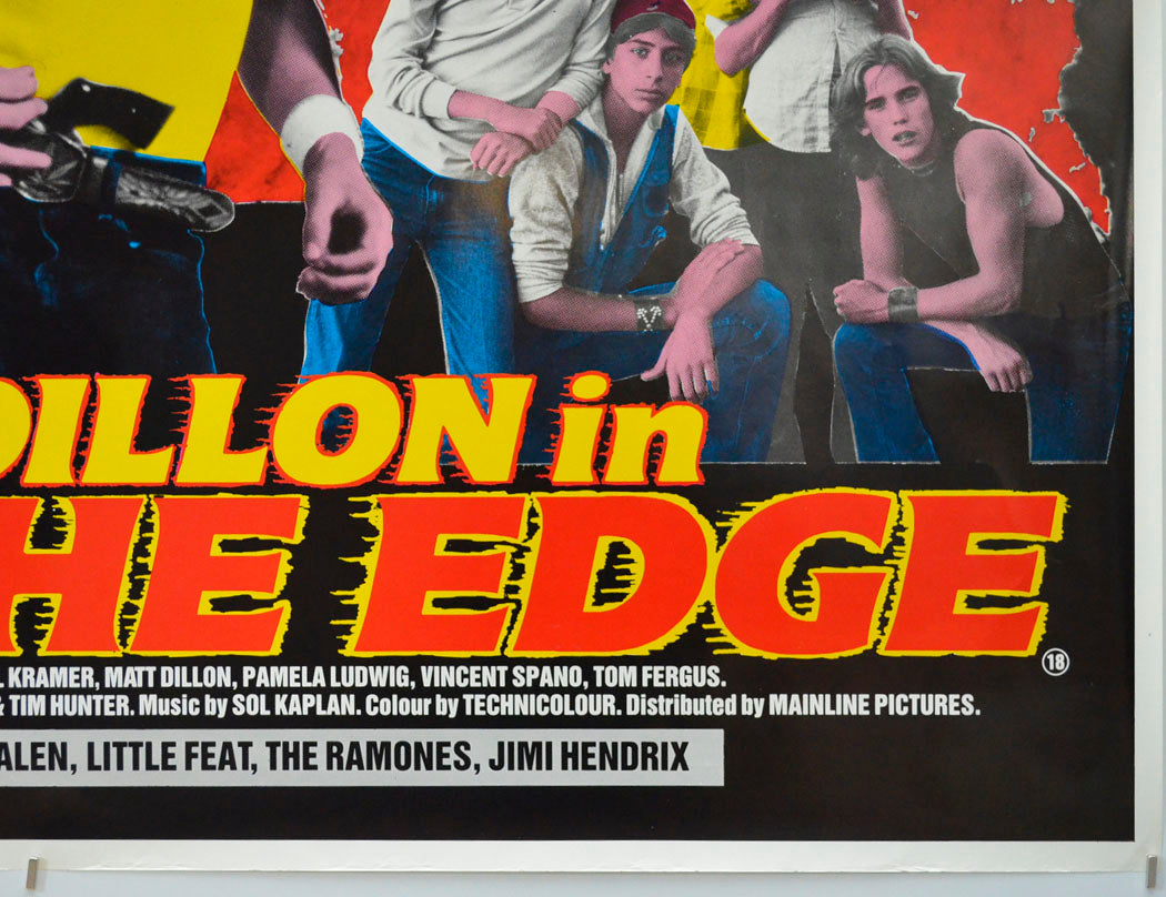 OVER THE EDGE (Bottom Right) Cinema Quad Movie Poster