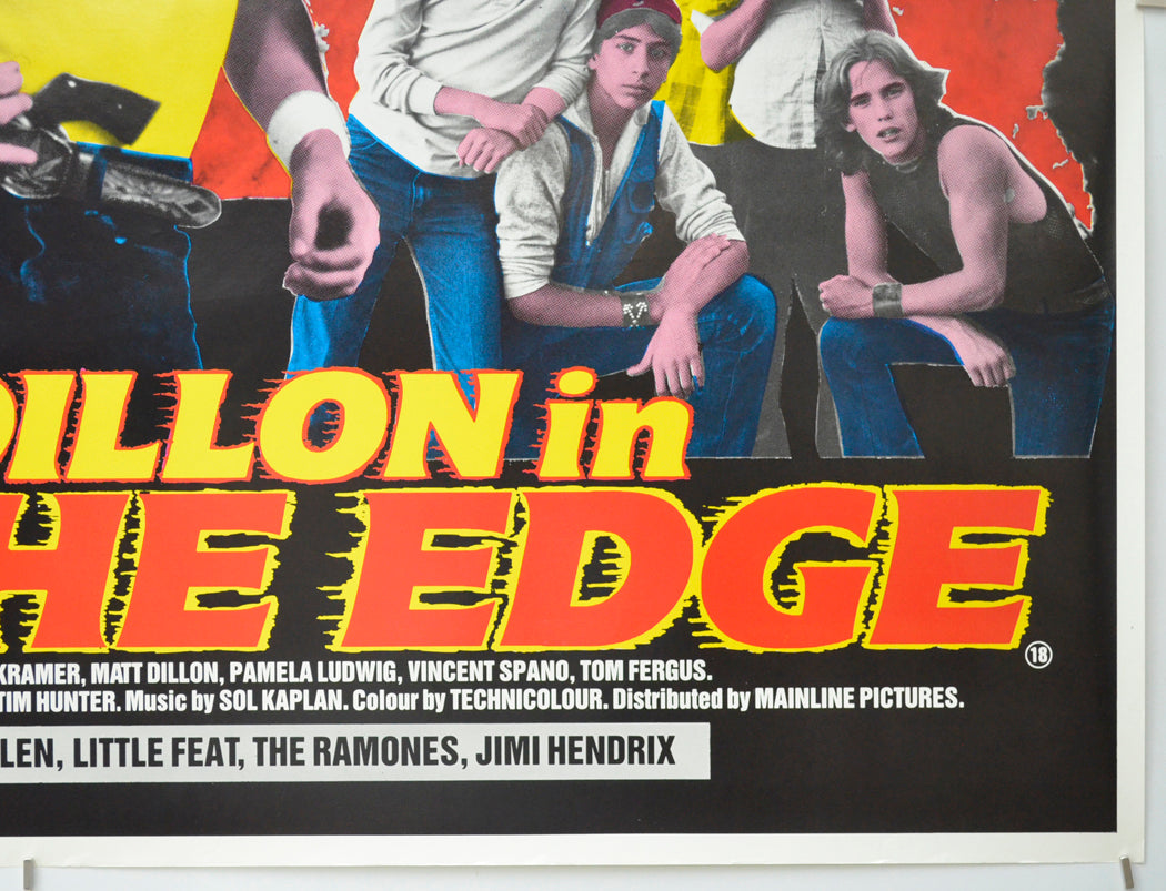 OVER THE EDGE (Bottom Right) Cinema Quad Movie Poster