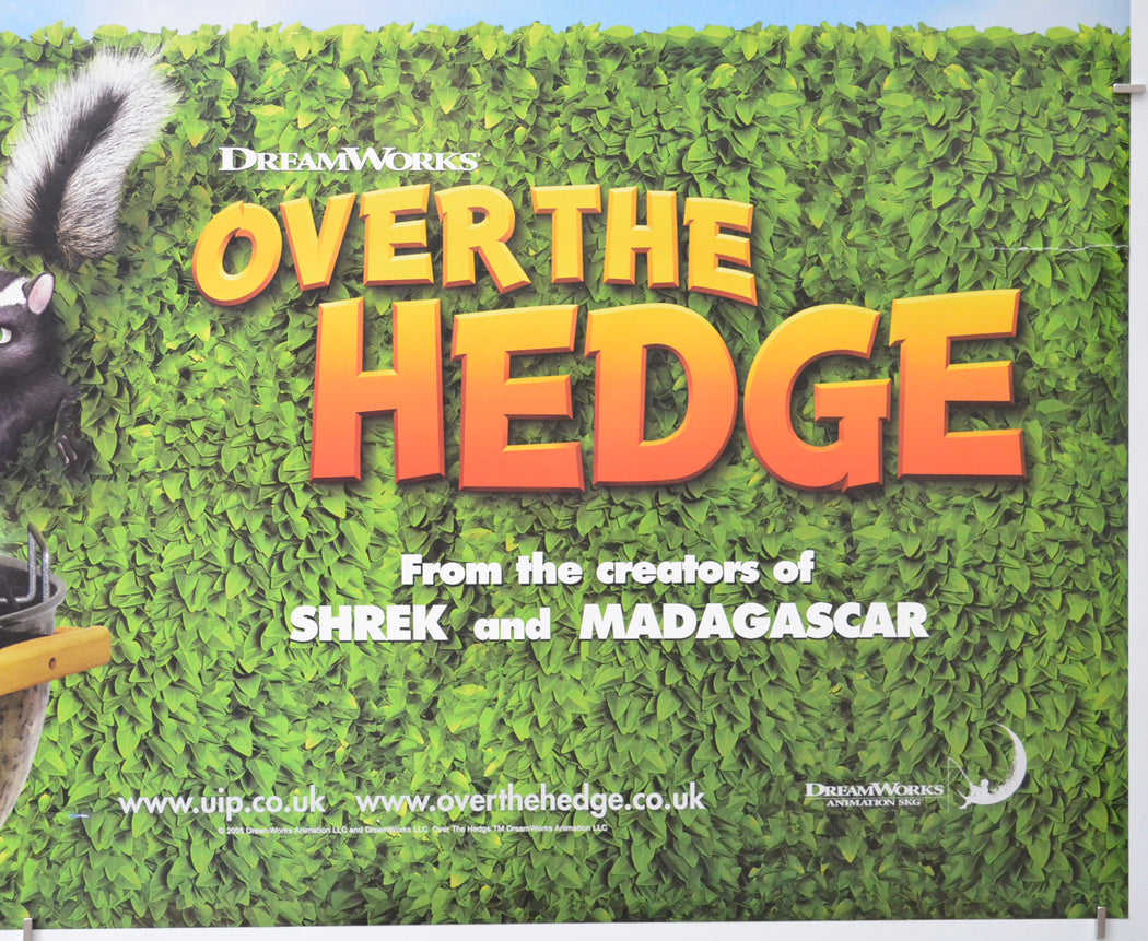 OVER THE HEDGE (Bottom Right) Cinema Quad Movie Poster